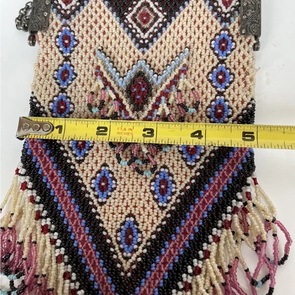 Antique 1920's Beaded Flapper Era Bag - Picture 2 of 10